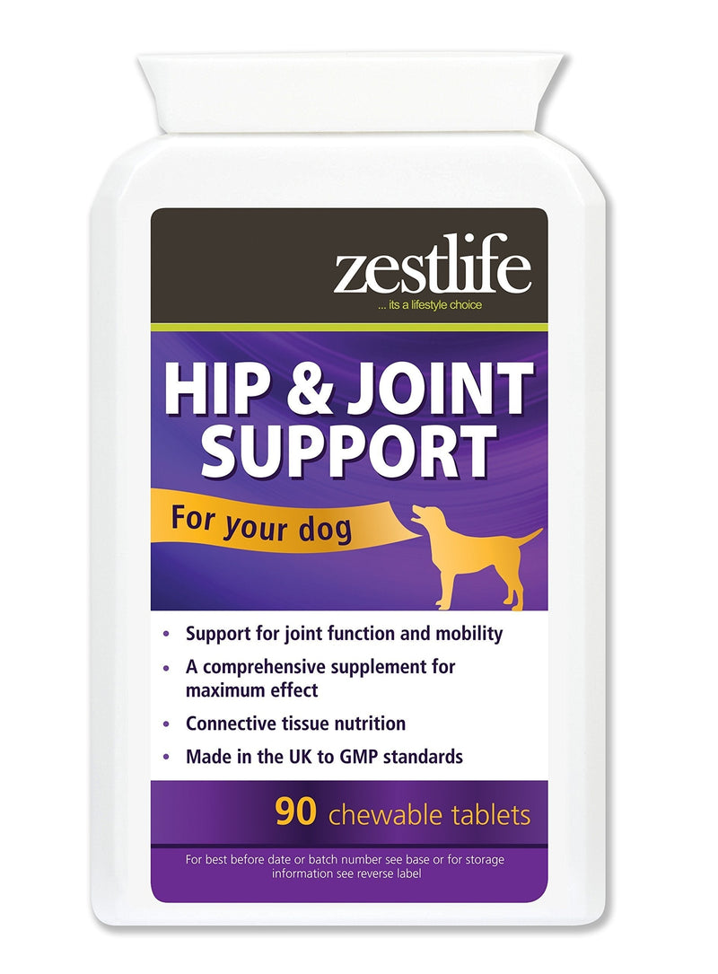Zestlife Hip and Joint Support for dogs 90 tablets - PawsPlanet Australia