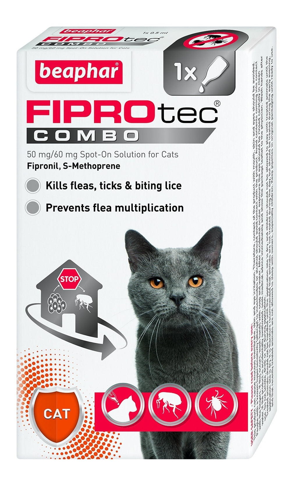 Beaphar Fiprotec Combo Spot On for Cats - PawsPlanet Australia