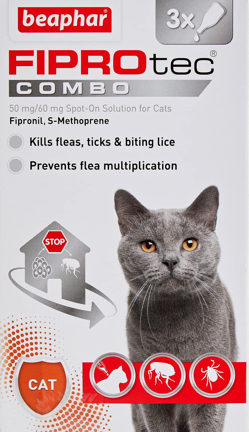 Beaphar Fiprotec Combo Spot On for Cats - PawsPlanet Australia