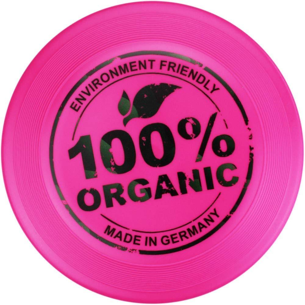 EURODISC Organic Plastic Frisbee for Children Pink - PawsPlanet Australia
