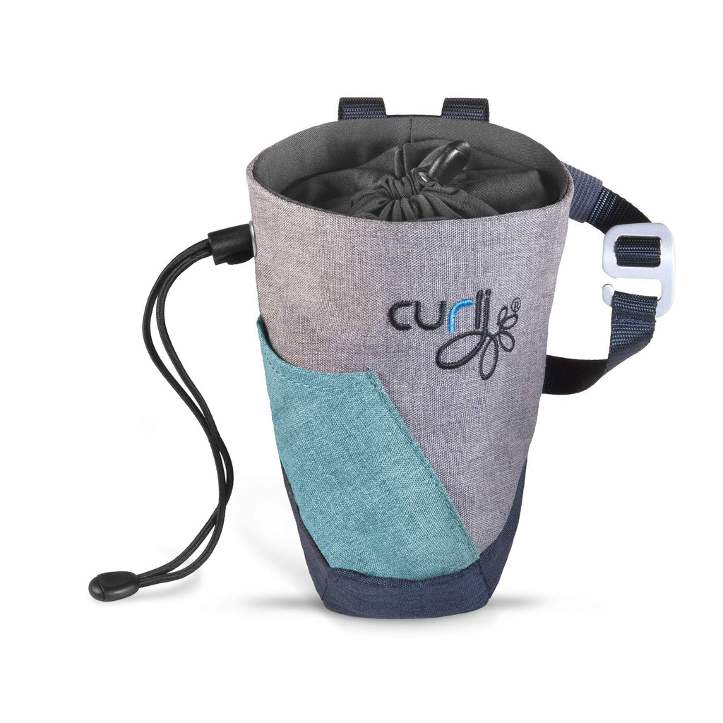 Curli Treat Bag V2 Scuba-Gray Scuba Grey - PawsPlanet Australia