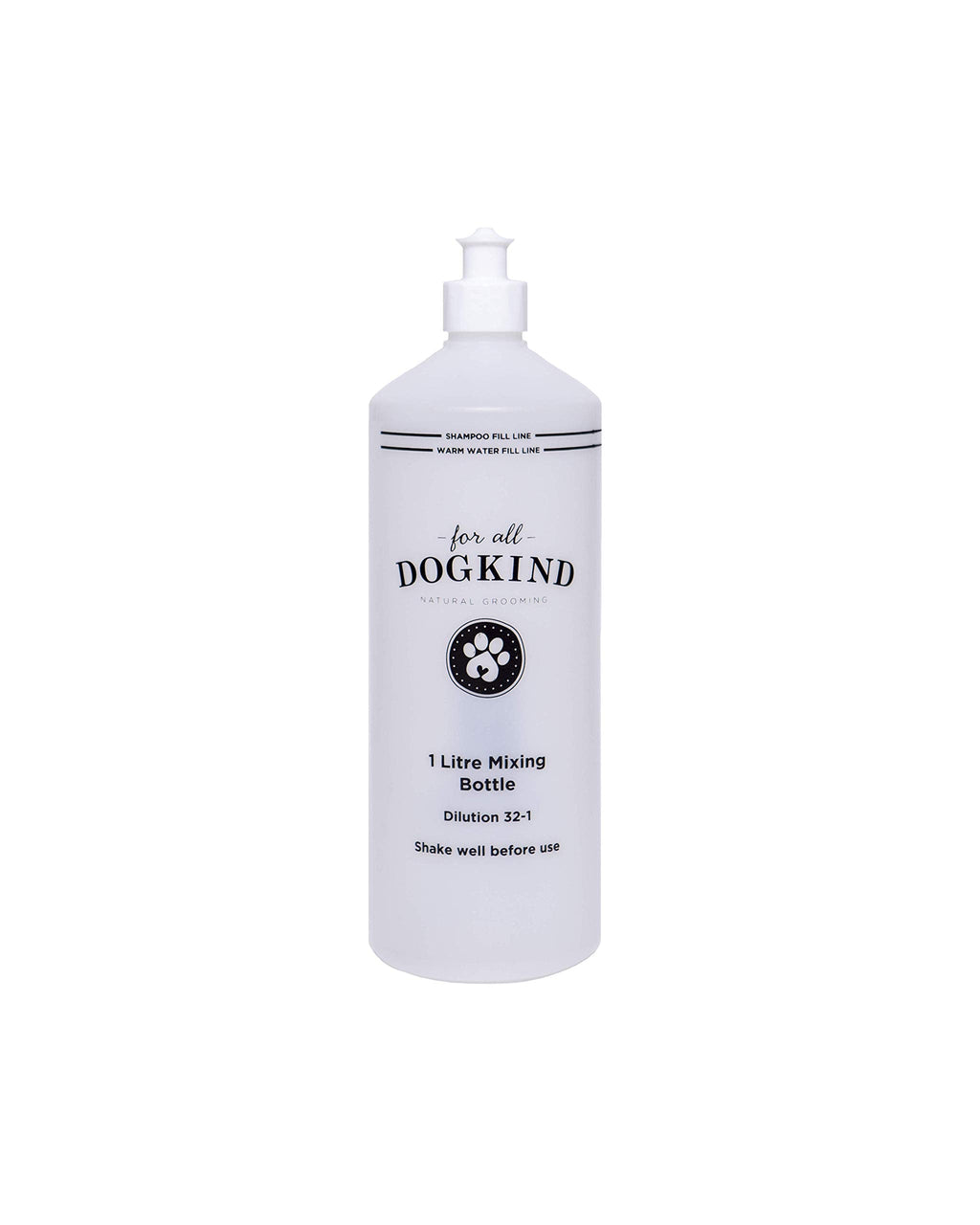 For All DogKind 1 Litre Shampoo Mixing Bottle - PawsPlanet Australia