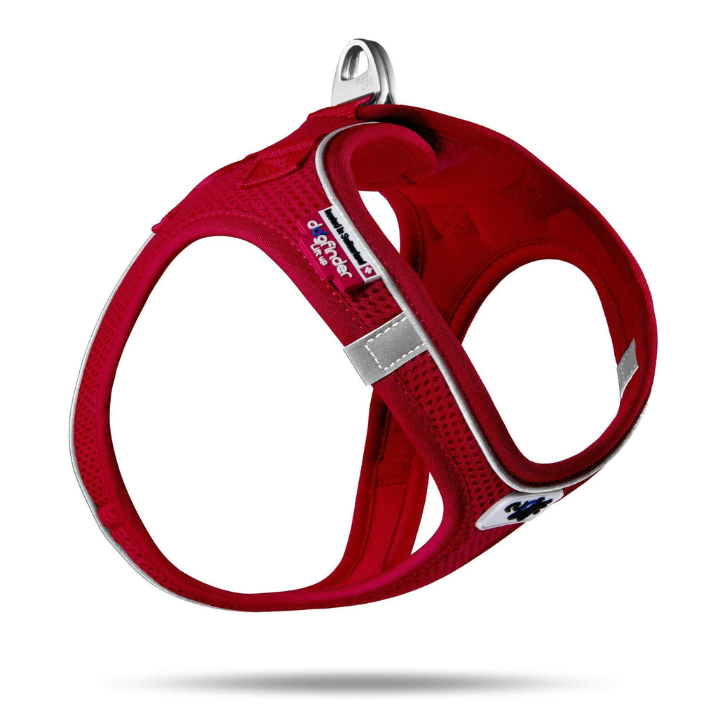 Curli Magnetic Vest Harness Air-Mesh Red S - PawsPlanet Australia