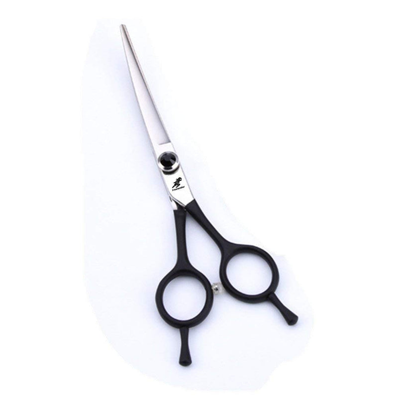 Moontay 6 inch/ 6.5 inch/7 inch Black Professional Pet Hair Grooming Upward Curved Scissors/Shears for Left Handed and Right Handed Pet Groomer (6 inch) - PawsPlanet Australia