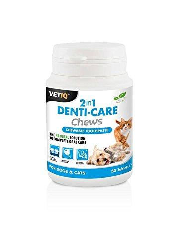 VetIQ 2in1 Denti-care chews 30tabs - PawsPlanet Australia