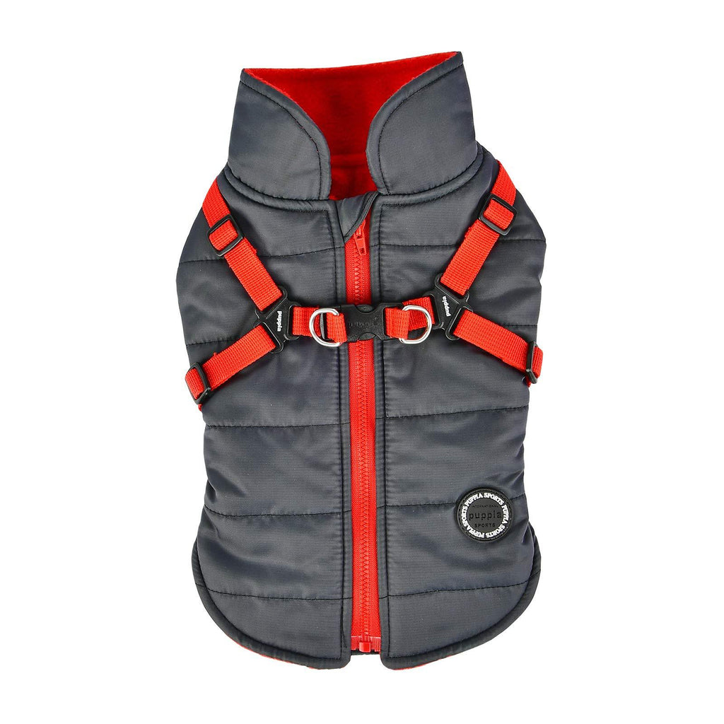 [Australia] - Puppia Mountaineer II Winter Vest Puppia Mountaineer II Winter Vest GREY Medium 