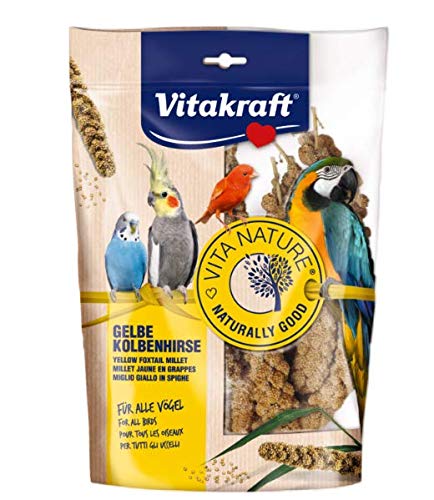 Vitakraft vITA NATURE MILLET 100G SPRAYS -CAGE BIRD TREAT FEED SUPPLEMENT HEALTH (3x) 3x - PawsPlanet Australia