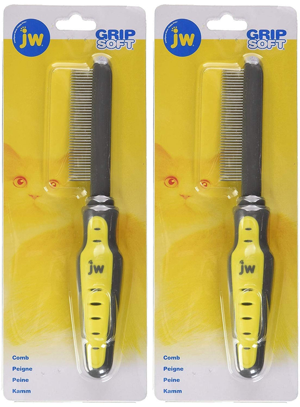 JW Pet Company GripSoft Cat Comb - PawsPlanet Australia