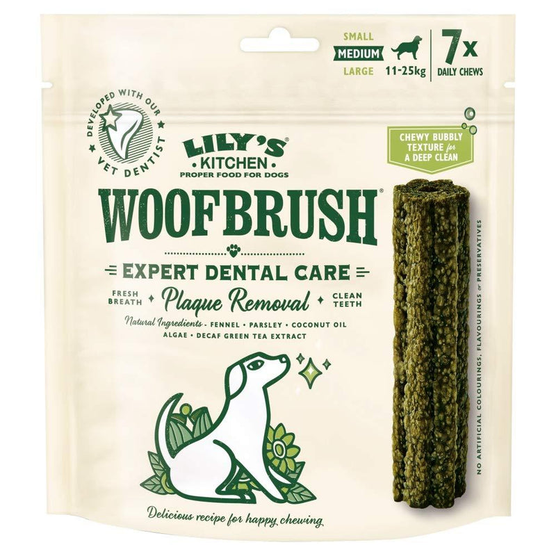 Lily's Kitchen Woofbrush Dental Chew Medium, 196g 7 - PawsPlanet Australia