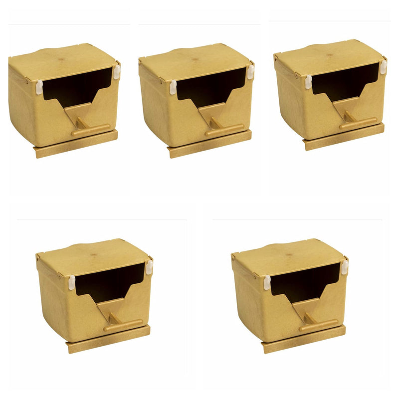 Moondown Farm Finch Nest Boxes for Exotic Finches (Pack of 5) - PawsPlanet Australia