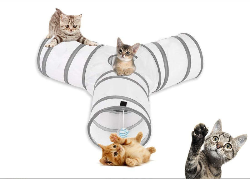Aokuy Cat tunnels,tunnels for rabbits Collapsible Kitten Indoor Outdoor Toys for Cat, Puppy, Kitten, Rabbit,pets - PawsPlanet Australia