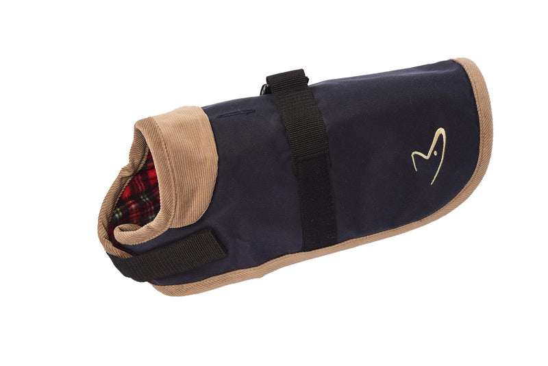 Gorpets Edinburgh Wax Coat 51cm (20") Navy - PawsPlanet Australia