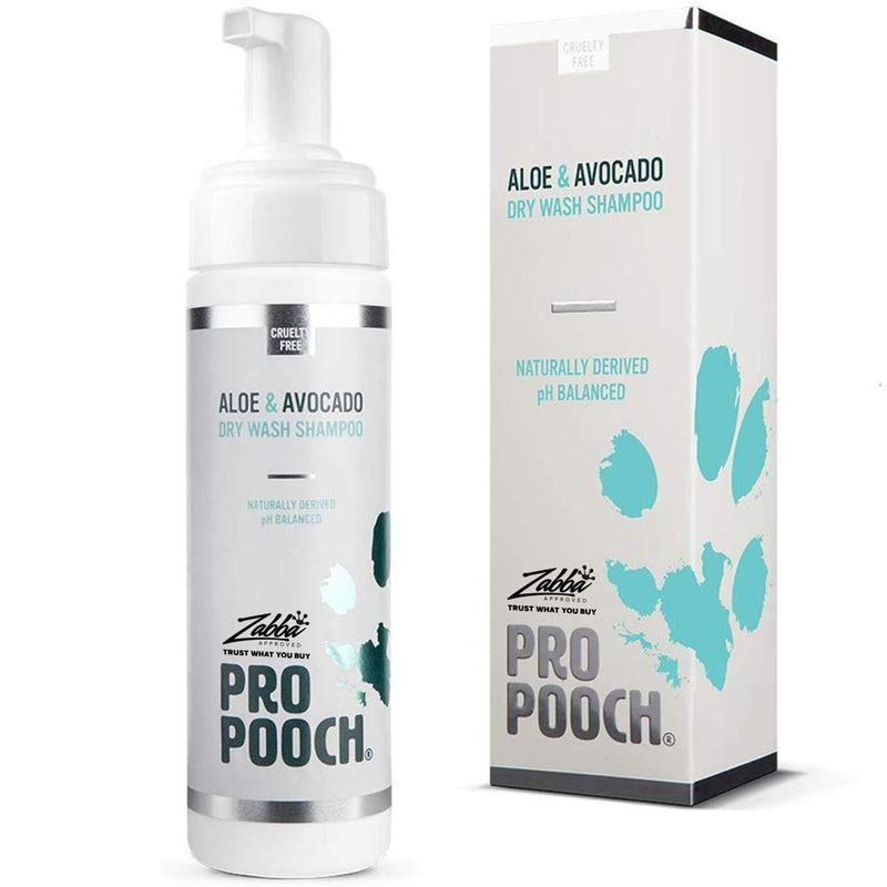 Pro Pooch Dry Shampoo For Dogs (200 ml) Quick Drying Waterless No Rinse Mousse. - PawsPlanet Australia