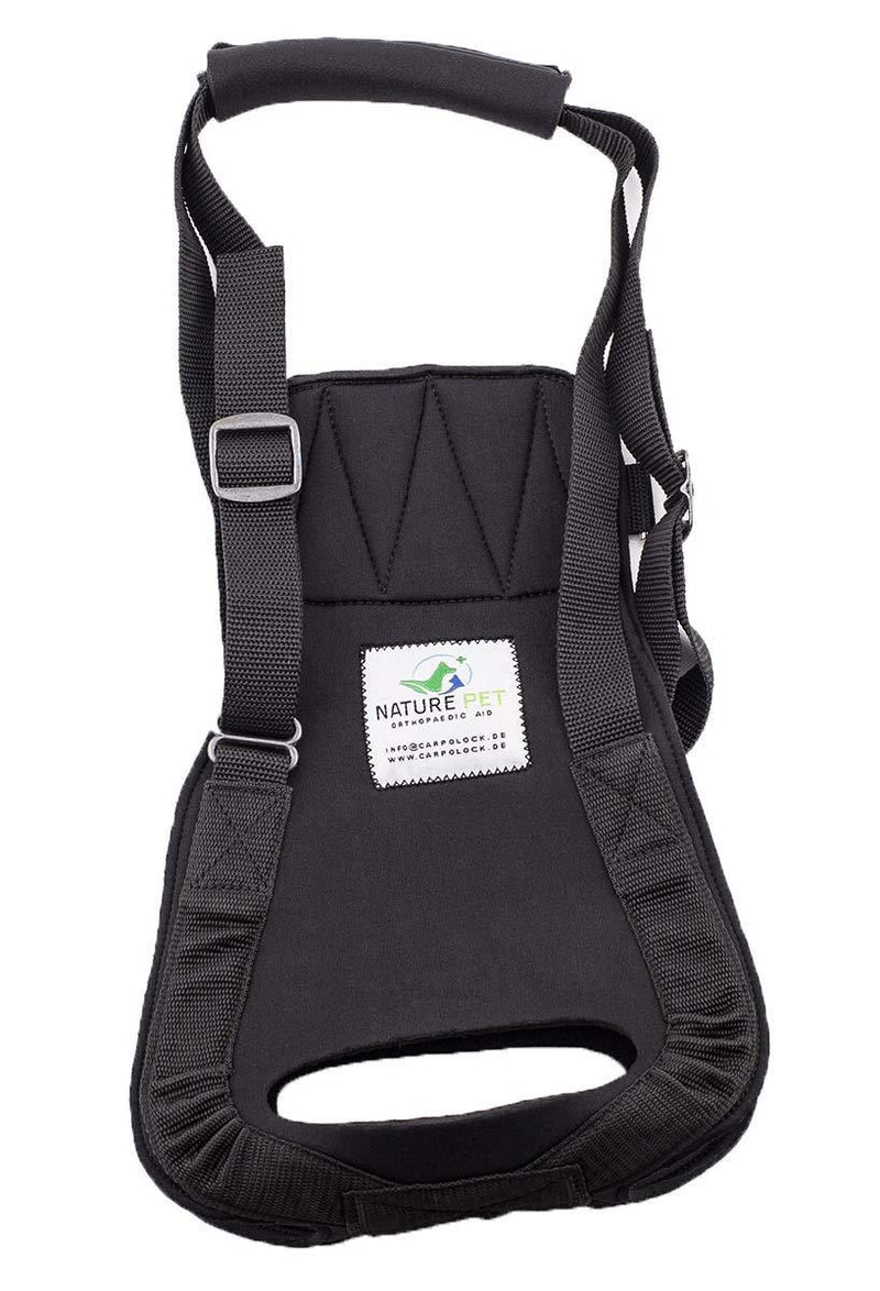 NATURE PET Dog Medical rear Harness/Lifting Harness/Helping Harness/Carrying aid for Dogs (XL, Black) XL - PawsPlanet Australia