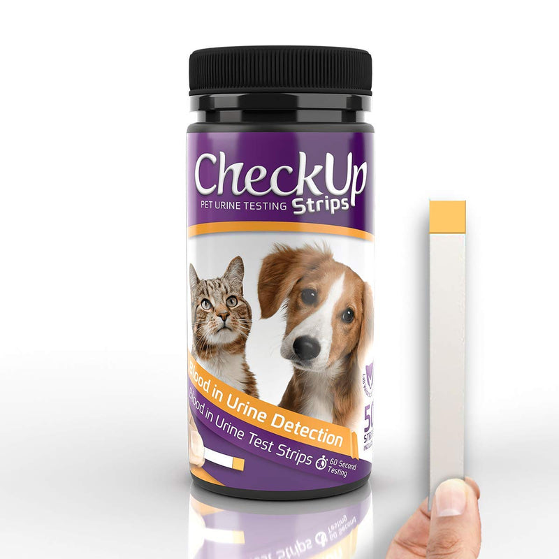 KIT4CAT CheckUp Blood in The Urine Testing Strips for Cats and Dogs - Detection of Blood in The Urine x 50 Blood in Urine Test - PawsPlanet Australia