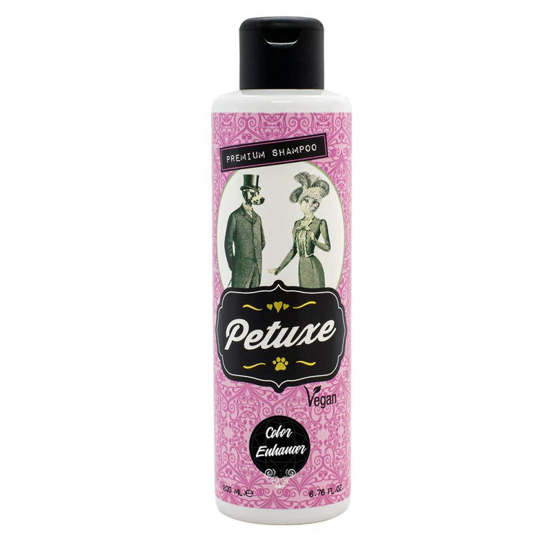 Petuxe Vegan Shampoo for Dogs and Pets, Black Hair – 200 ml 200ml - PawsPlanet Australia