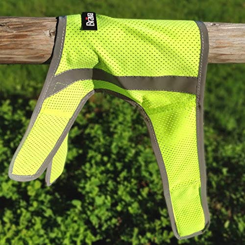 FinNero ATTE Attention Reflective Vest for Dogs, Yellow, XXXL - PawsPlanet Australia