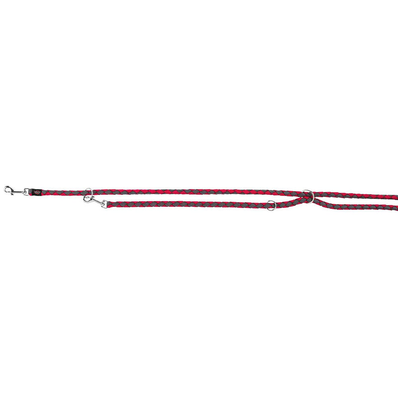 Cavo Adjustable Leash, Small/Medium, 2.00 m/Diameter-12 mm, Fuchsia/Graphite - PawsPlanet Australia