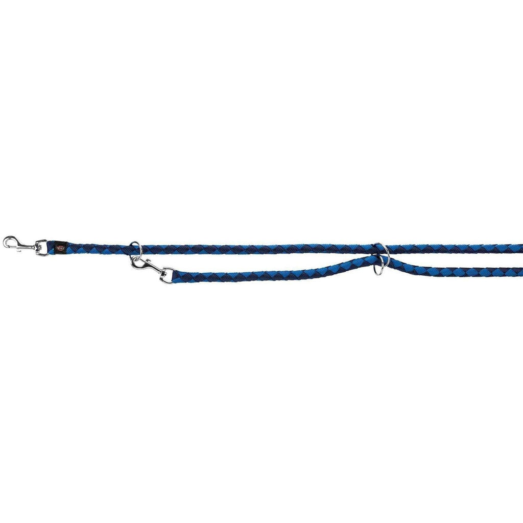 TRIXIE 143613 Adjustable strap Cable, L - XL: 2.00 m / ø 18 mm, indigo / royal blue - PawsPlanet Australia