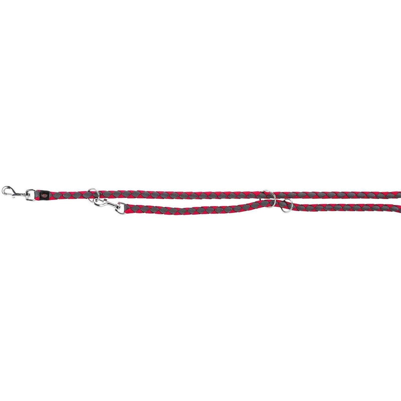 Cavo Adjustable Leash, Large/X-Large, 2.00 m/Diameter-18 mm, Fuchsia/Graphite - PawsPlanet Australia
