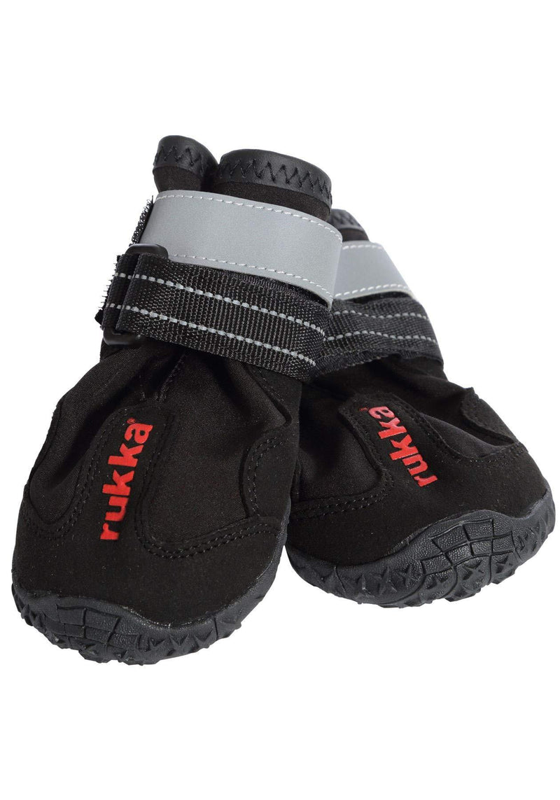 Rukka Pets Shoes, Black, XL - PawsPlanet Australia