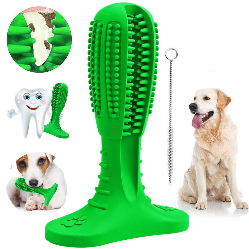 CNNIK Dog Toothbrush Stick Dog Chew Toy for Small & Medium Dogs Puppy Rubber Dental Care Brushing Doggy Teeth Cleaning Massager Oral Care Toys - PawsPlanet Australia