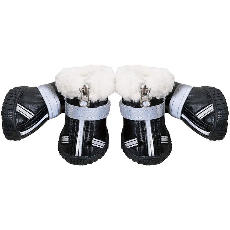 [Australia] - Hony Dog Boots Dog Shoes Paw Protector Pet Shoes Anti-Slip Waterproof Winter Warm 