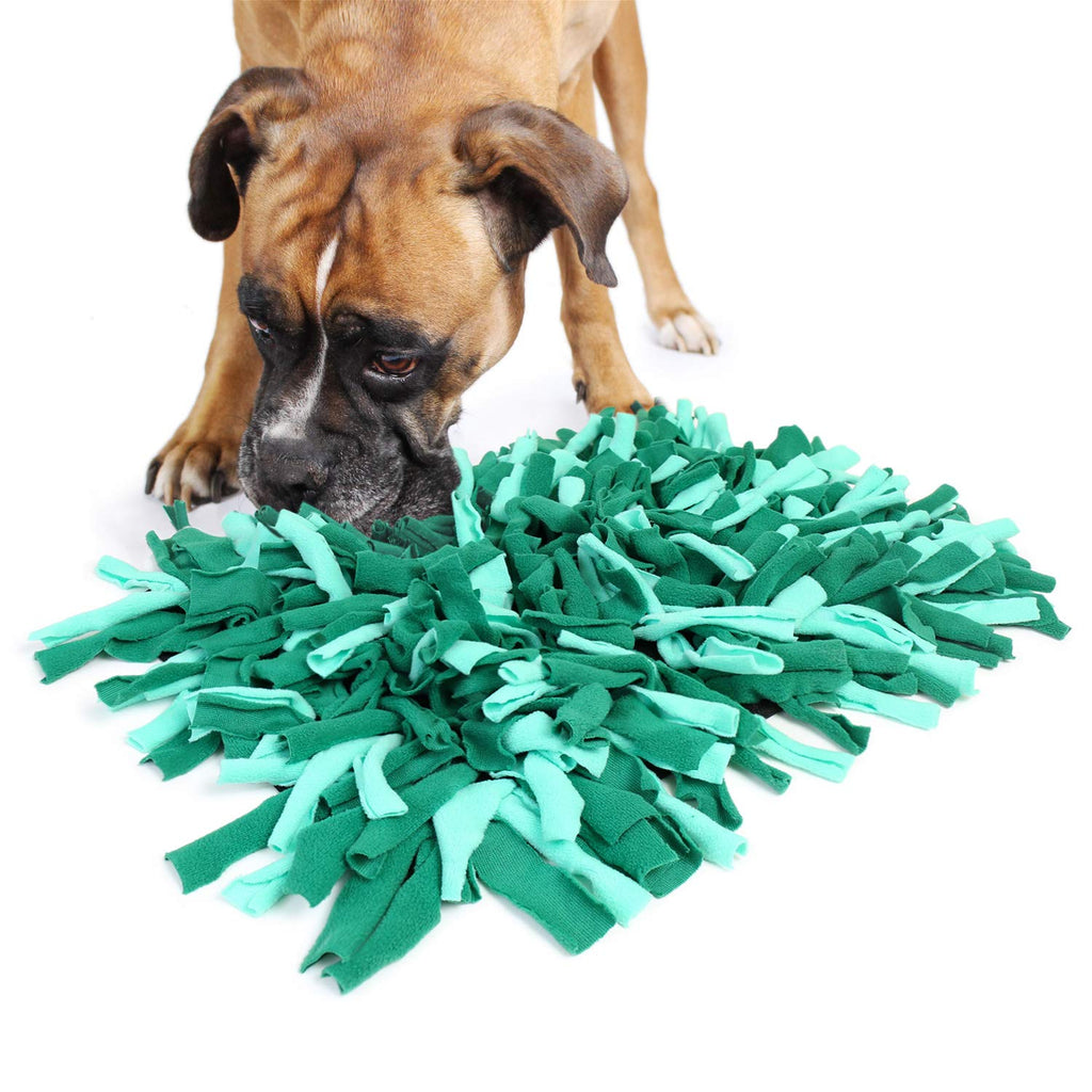 Bella & Balu Snuffle Mat – The Feeding Mat serves as an interactive search game, promotes the natural search for food and trains your dog’s sense of smell Green - PawsPlanet Australia