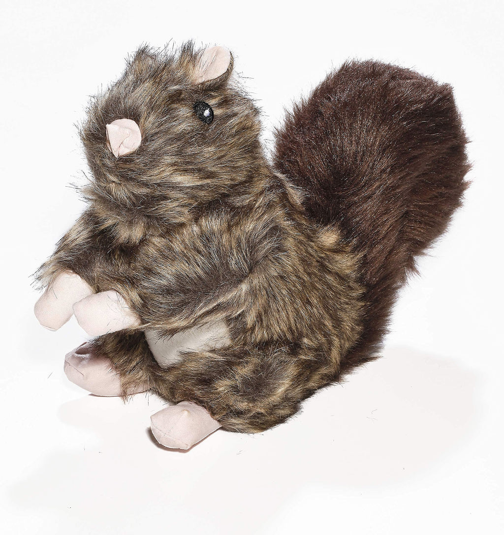 Pistachio Pet Dog Toy - Plush Squirrel With Squeaker (Large (8"/20cm)) Large (8"/20cm) - PawsPlanet Australia