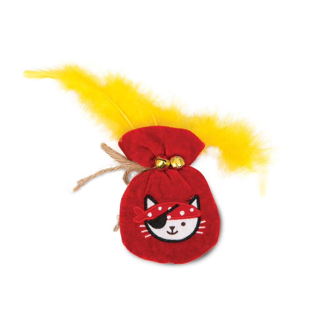 Catit Play Pirates Gold Pouch Catnip Toy - PawsPlanet Australia