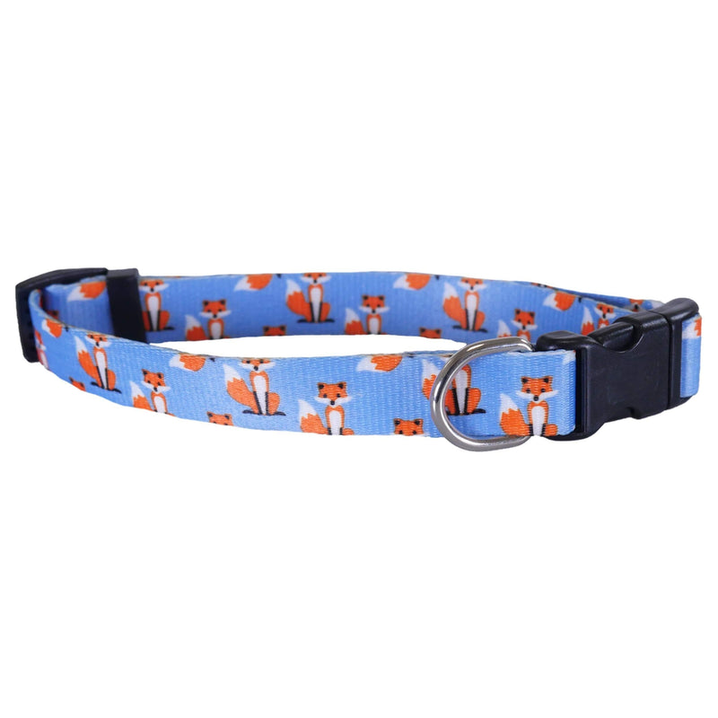 Rosewood FOX PRINT DOG COLLAR 18 - 28 INCH, L Rosewood FOX PRINT DOG COLLAR 18 - 28 INCH, L - PawsPlanet Australia