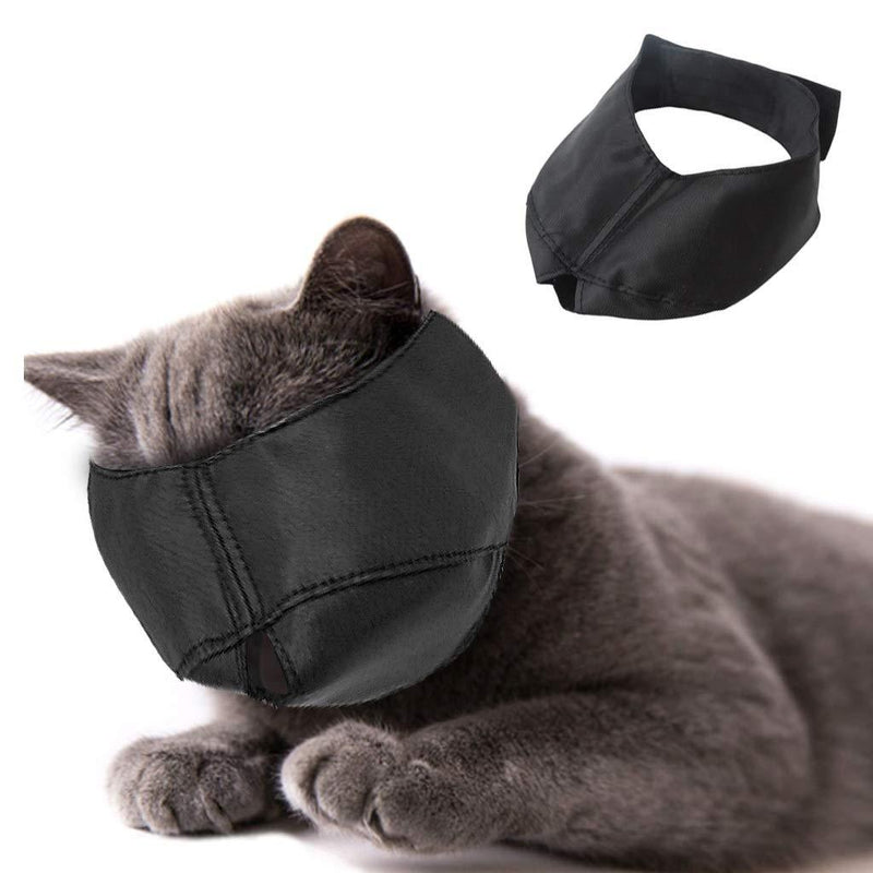 Beikal Muzzle for Cat Grooming, Nylon Cat Muzzles Face Mask, Pet Groomer Helpers Tools, Preventing Scratches and Anti-biting (M) M - PawsPlanet Australia