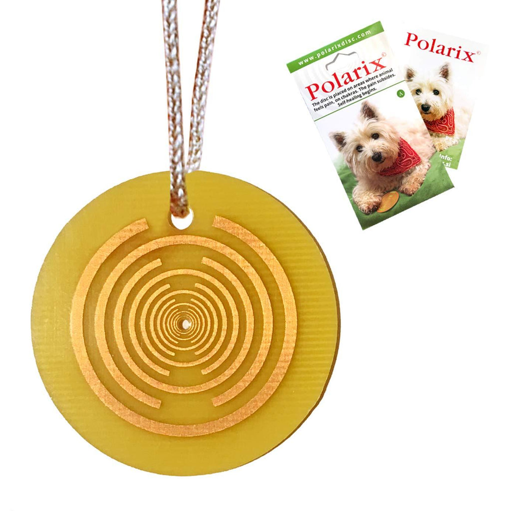 Polarix© for Animals - Pain Relief Disc | Dog Joint Supplement Alternative Medicine | Instant Natural Healing for Dogs Cats Horses & Pets | Chakra Healing Disc Isn`t Dog Toy But Can Become | fi 36 mm - PawsPlanet Australia