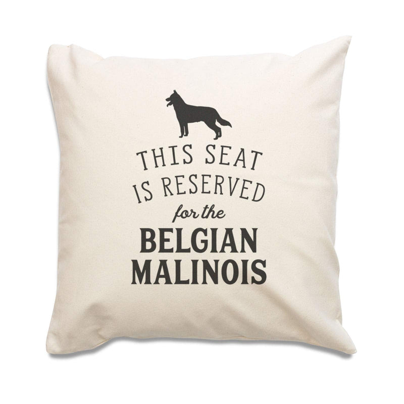 RESERVED FOR THE BELGIAN MALINOIS Cushion Cover - Dog Gift Present Xmas Birthday - PawsPlanet Australia