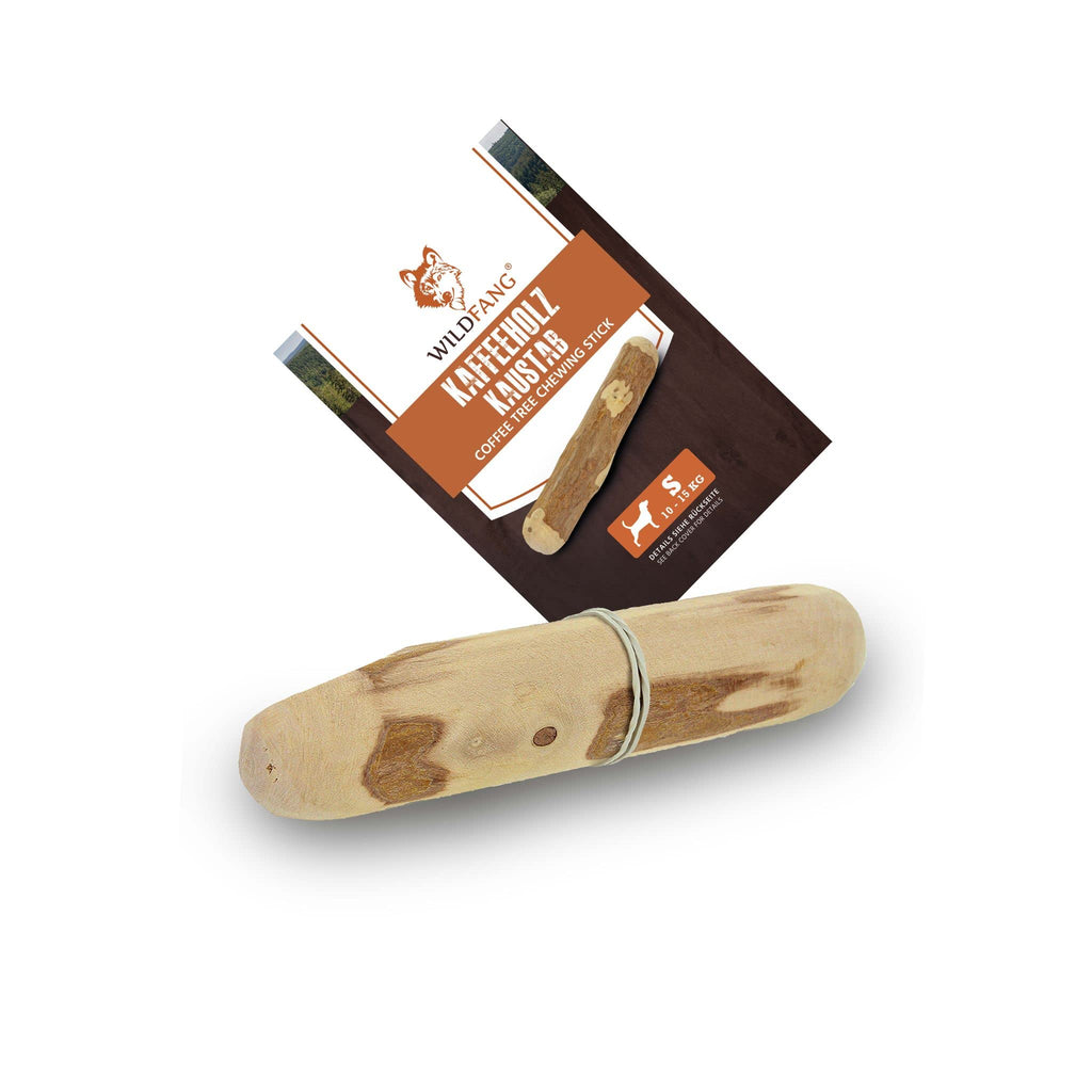 Wildfang® chewing root made of coffee wood for your four-legged friend I Dog toy wooden bone - chewing toy - dental care & chewing muscle training I Durable & natural chewing stick for your dog XS - for dogs up to 10 kg - PawsPlanet Australia
