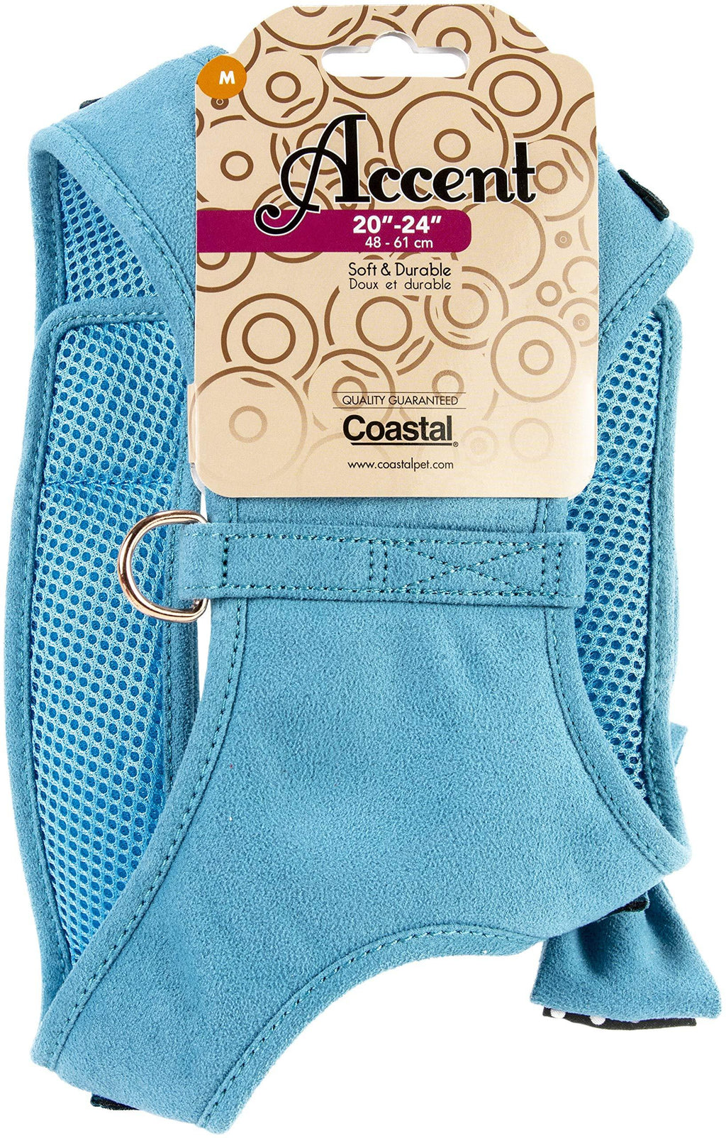 COASTAL PET PRODUCTS Accent Dog Harness Blue, One Size - PawsPlanet Australia