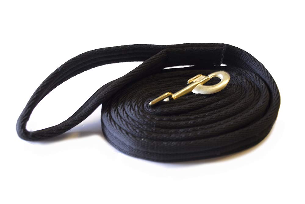 Rhinegold Padded Lead Black - PawsPlanet Australia