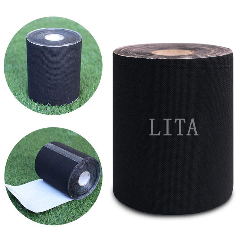 LITA Artificial Grass Tape Self Adhesive Synthetic Turf Seaming Tape for Jointing Fixing Green Lawn Mat Rug,Connecting Fake Grass Carpet (15CM X 5M) 15CM X 5M - PawsPlanet Australia