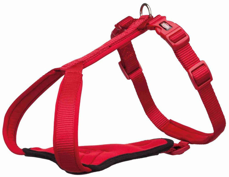 Trixie 1998703 Harness-Y Premium, 70-85 cm/25 mm, Red, L - PawsPlanet Australia