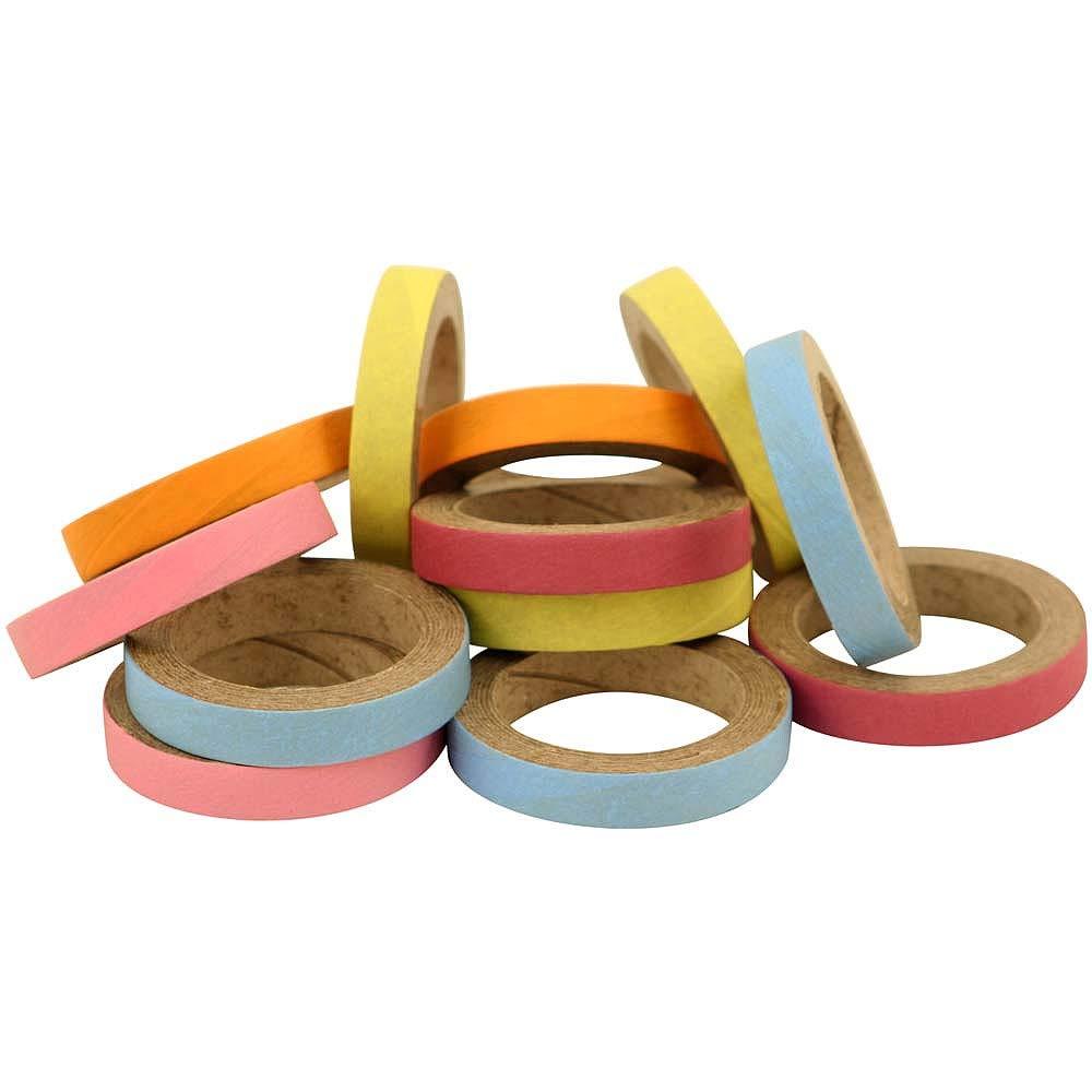 Paper Rings Parrot, Small Pets and Bird Toys for African Grey, Cockatoo, Macaw, Amazon, Rat, Guinea Pig, Hamster - Pack of 12 Rings - PawsPlanet Australia