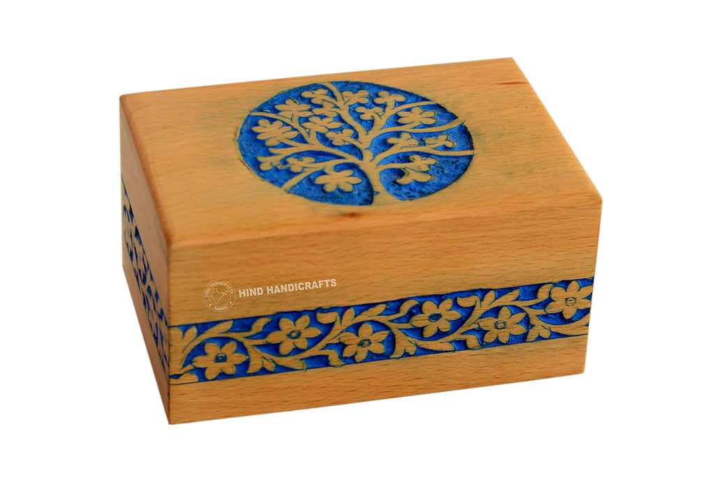 Hind Handicrafts Wooden Box Funeral Cremation Urns for Human Ashes Adult Large, Rosewood Cremation Urns for Ashes, Burial Urns for Columbarium (Small : 6" x 4" x 3" - 45lbs or 20kg) Small : 6" x 4" x 3" - 45lbs or 20kg - PawsPlanet Australia