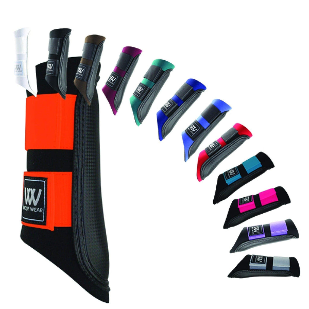 Woof Wear Club Brushing Boot X-Small Black Ultra Violet - PawsPlanet Australia