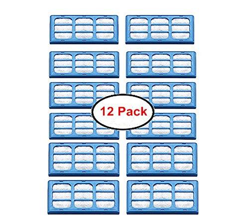 Wigbow 12 pack Replacement Filter Cartridges compatible with Cat and Dog Mate Pet Fountains (12 pack) - PawsPlanet Australia