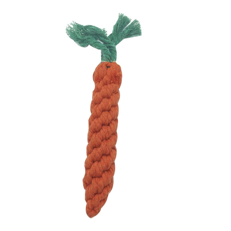 prettop Dog Carrot Rope Toys Puppy Chew Toy Durable - PawsPlanet Australia