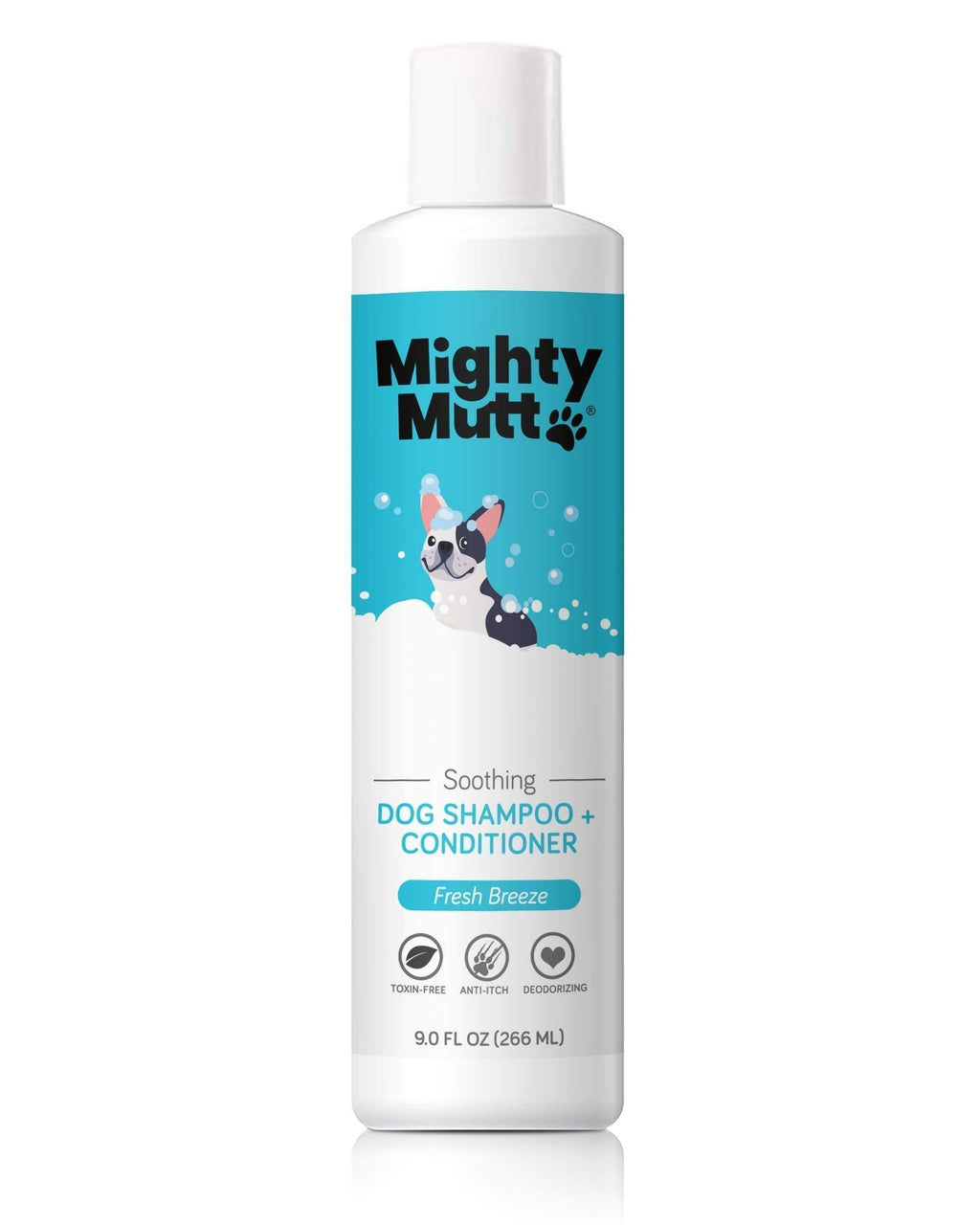 Mighty Mutt Natural & Hypoallergenic Dog Shampoo and Conditioner, Anti-Itch, Soothing and Deodorizing (9oz) - PawsPlanet Australia