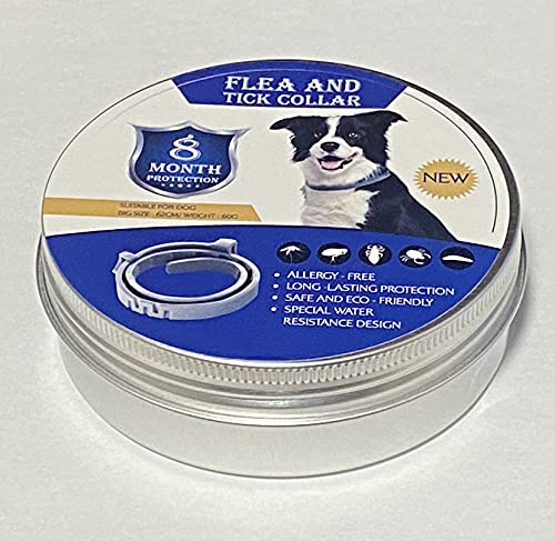 Star Quality Su lies Flea & Tick Collar. Grey silicone for cats and small dogs. Provides 8 months continuous protection. One size fits all. - PawsPlanet Australia
