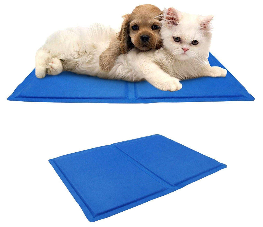 St@llion 30x40cm Pet Dog Cat Cooling Gel Mat Bed Summer Heat Relief Non Toxic Cushion Pad 30x40CM (Pack of 1) - PawsPlanet Australia