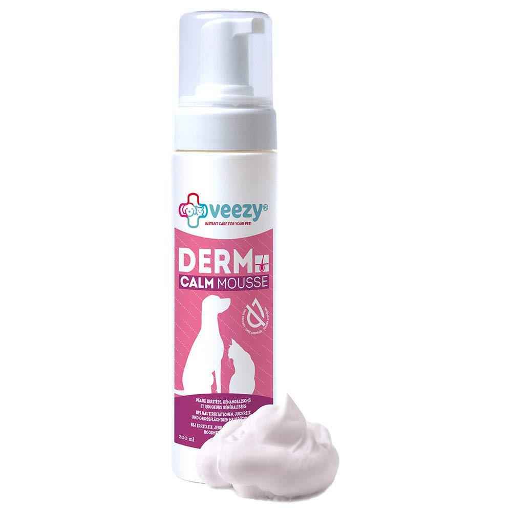 veezy DERM Calm Mousse for Large Skin Irritation 200ml - PawsPlanet Australia