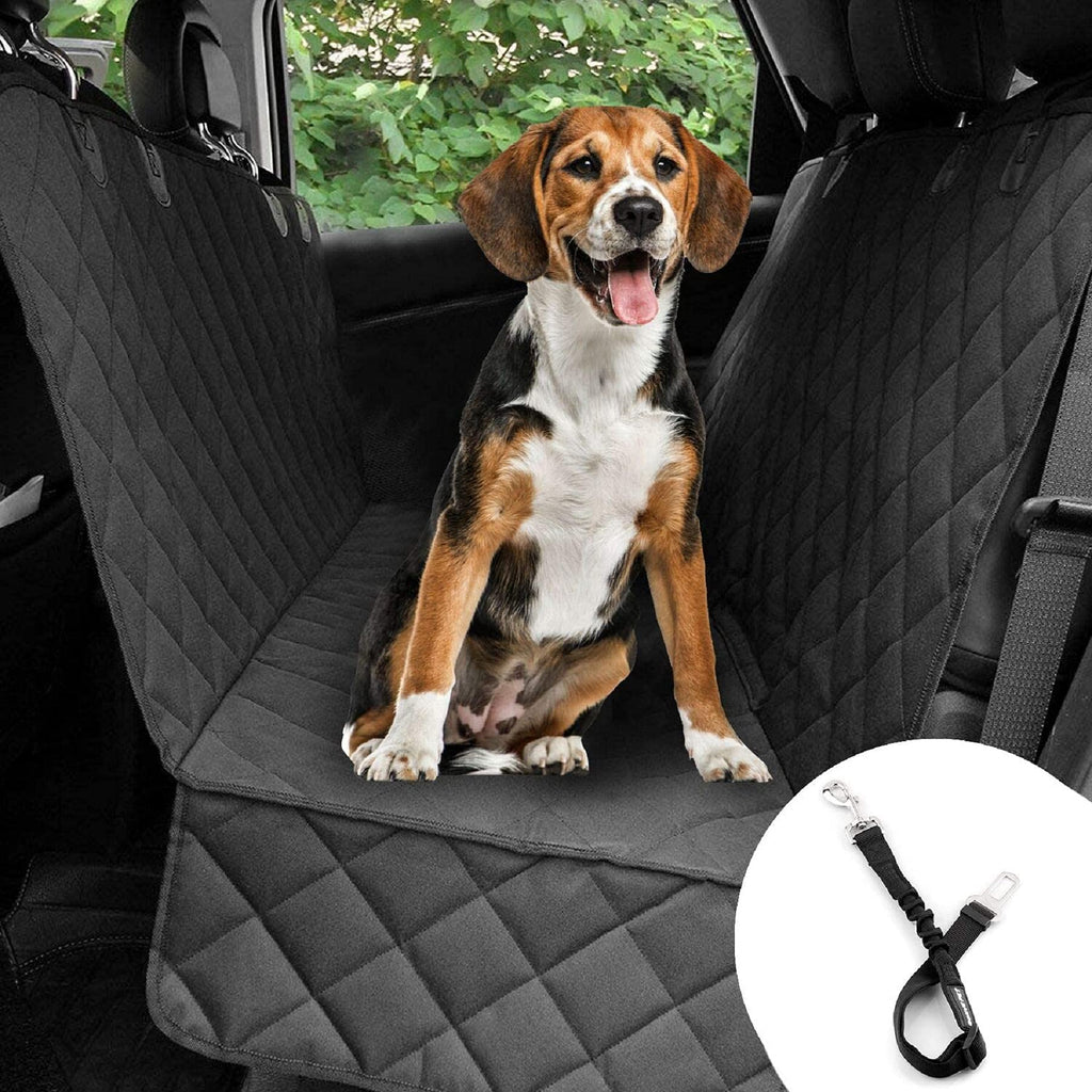 Dog Car Seat Cover, Bonve Pet Waterproof & Scratch Proof & Nonslip Pet Dog Back Seat Cover, Dog Travel Hammock with Seat Anchors, Universal fits All Cars, 58in x 54in, Anti-slip - PawsPlanet Australia