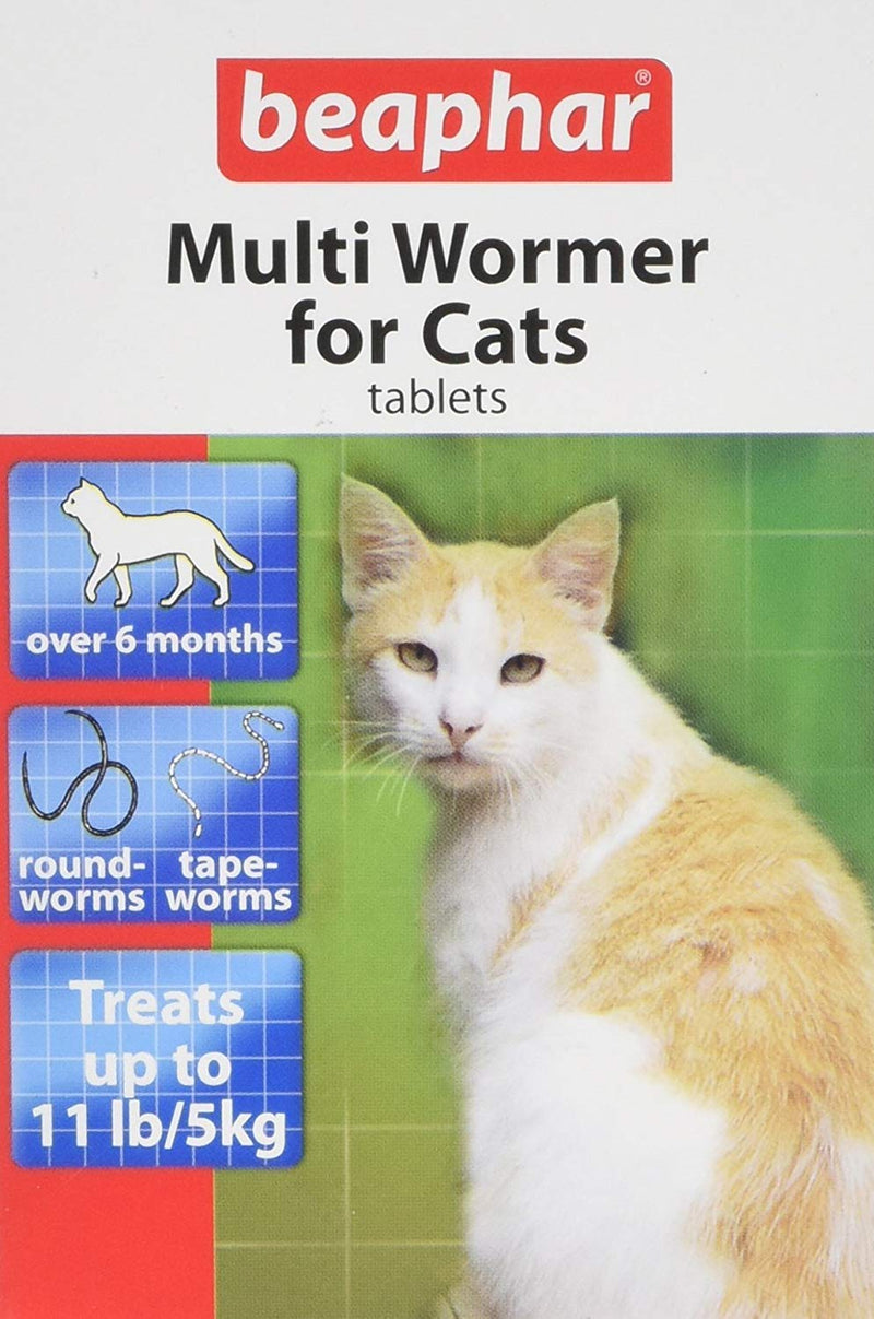 2XMultiwormer Tablets for Cats 2 12 tablets - PawsPlanet Australia